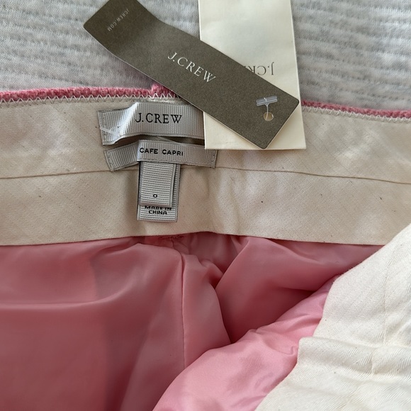 J Crew pink wool trouser size 0 - Picture 6 of 6